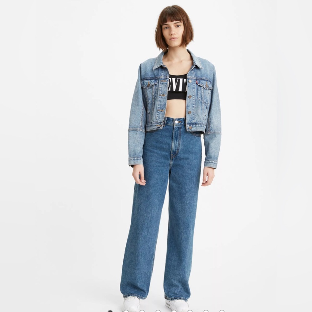 Levi's Blue Women's Flare & Wide Leg Jeans